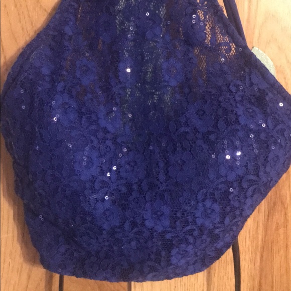 Royal blue prom dress - Picture 3 of 7